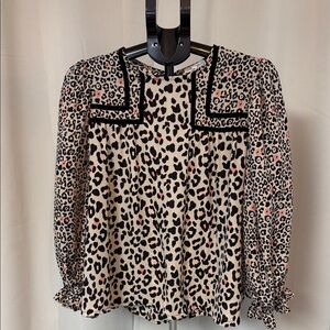 Leopard Print Women's Top